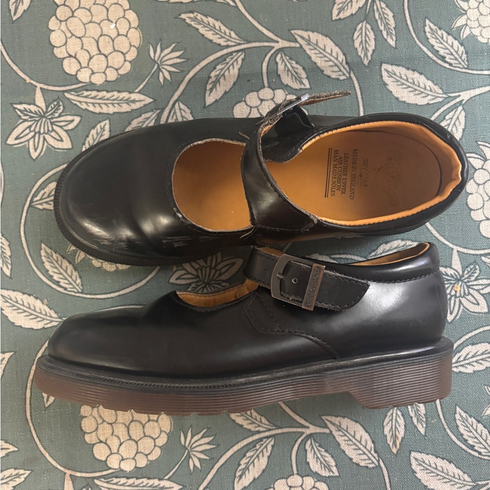 Dr. Martens Black Mary Jane Shoes